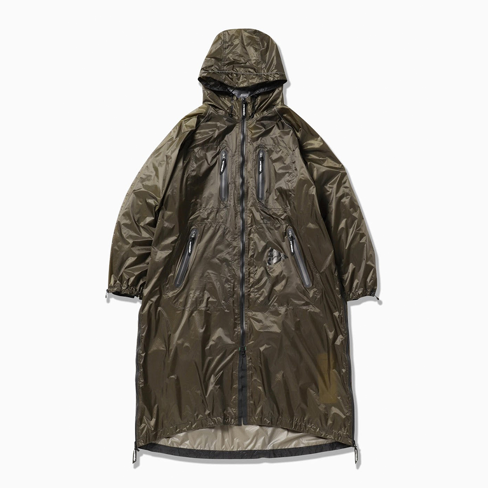 앤드원더 레인 자켓 fly rain long coat 25SS 후드 우비 5745111003 - 상세 이미지 2