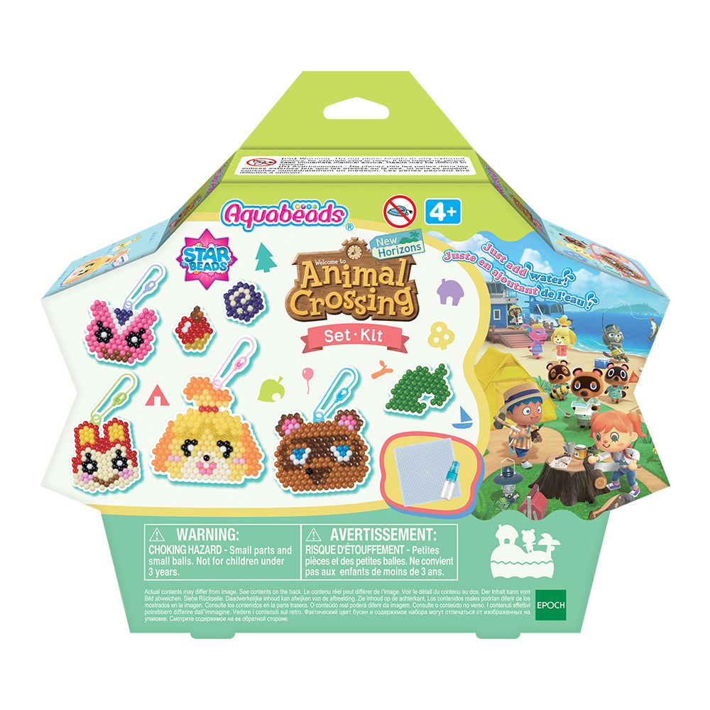 아쿠아비즈 리필 모여봐요 동물의숲 캐릭터 디자인컬렉션