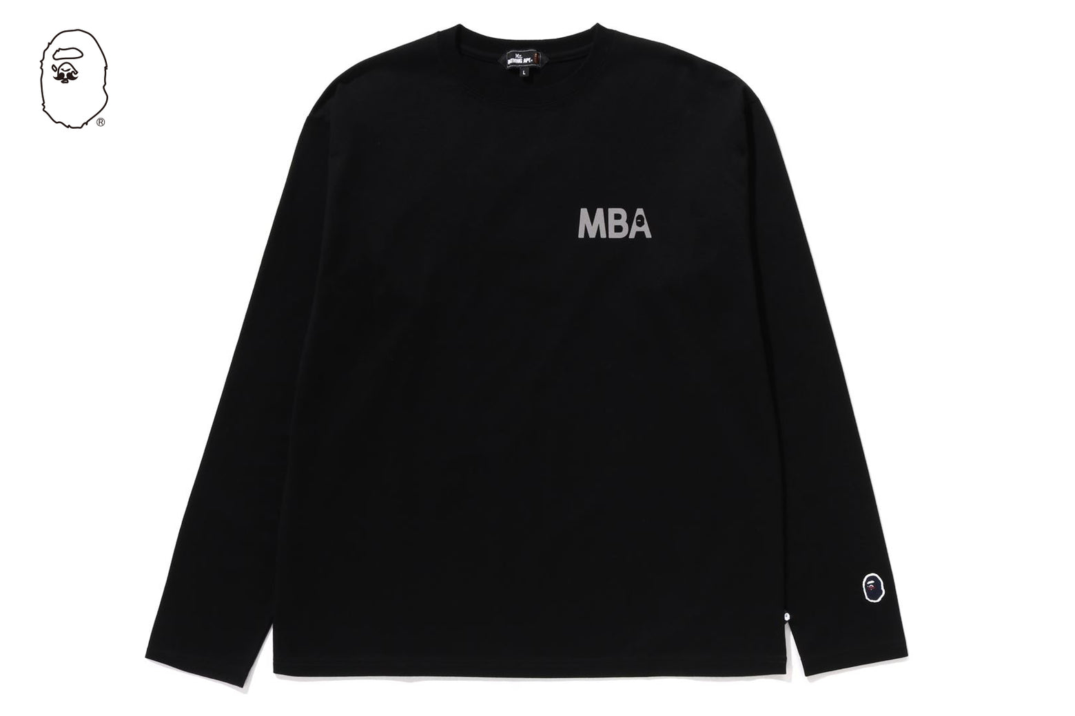 베이프 긴팔티 BASIC LS TEE 4월 신상 7L30-111-301 - 상세 이미지 2