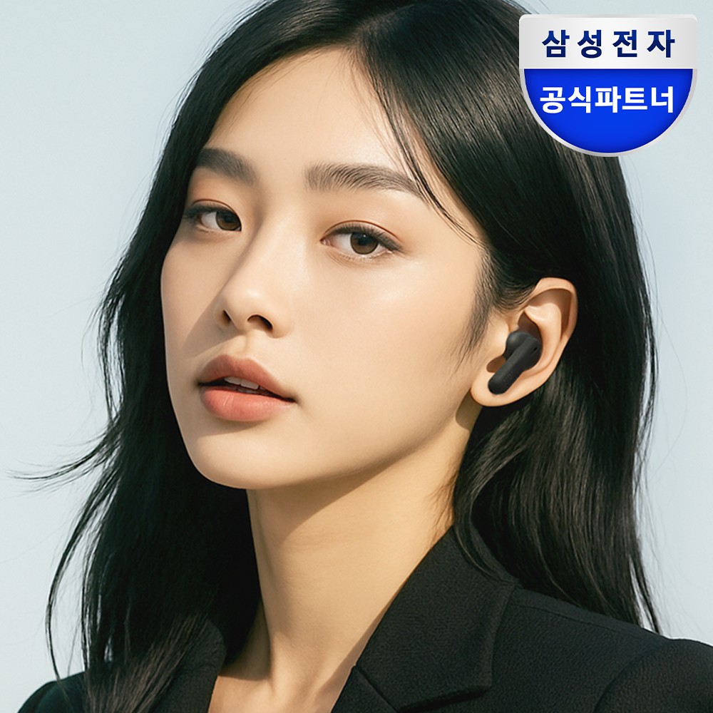 삼성전자 JBL WAVE BEAM2 블루투스 이어폰 노이즈캔슬링 커널형 블랙