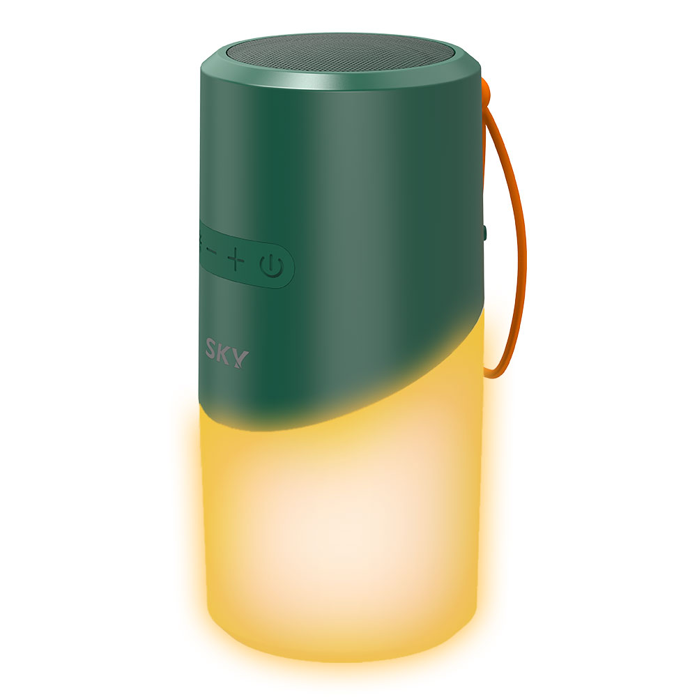 붐 네온 N2 5W 무선 블루투스 스피커 생활방수 LED 그린 - 메인 이미지