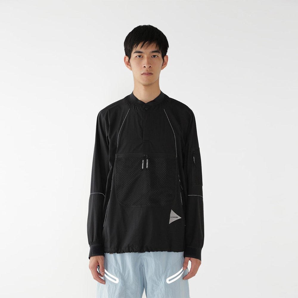 앤드원더 재킷 breath rip pullover jacket 25SS 남녀공용 5745121011 - 상세 이미지 3