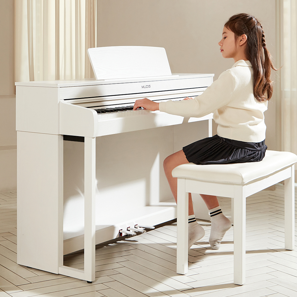 뮤디스 전자 디지털 피아노 MQ-700 목건반 천연목재 해머건반