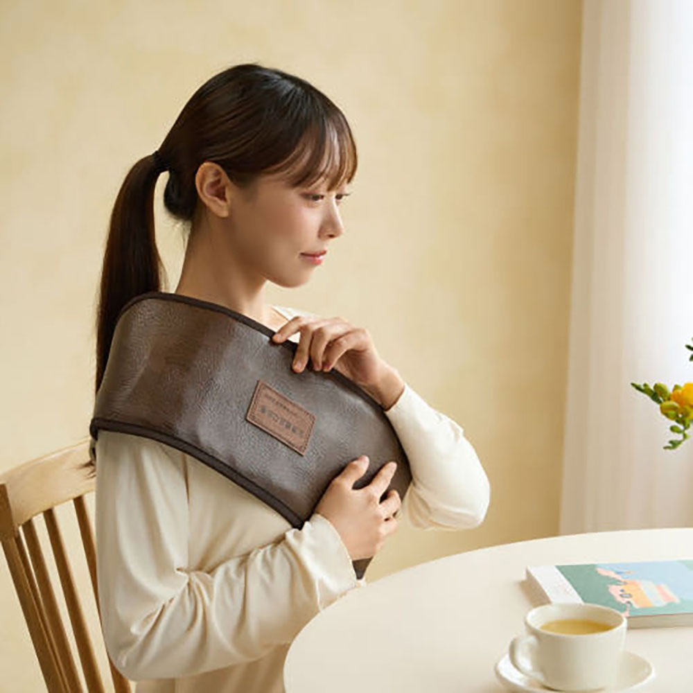 게르마늄 허리 찜질기 전기 온열 찜질팩 배 복부 등 복대 생리통 발열 벨트 원적외선 온열기