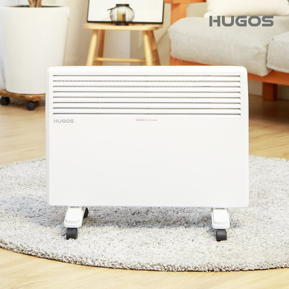 휴고스 전기 컨벡터히터 컨벡션 가정용난로 동파방지 컨벡션 벽걸이 BHA-H150