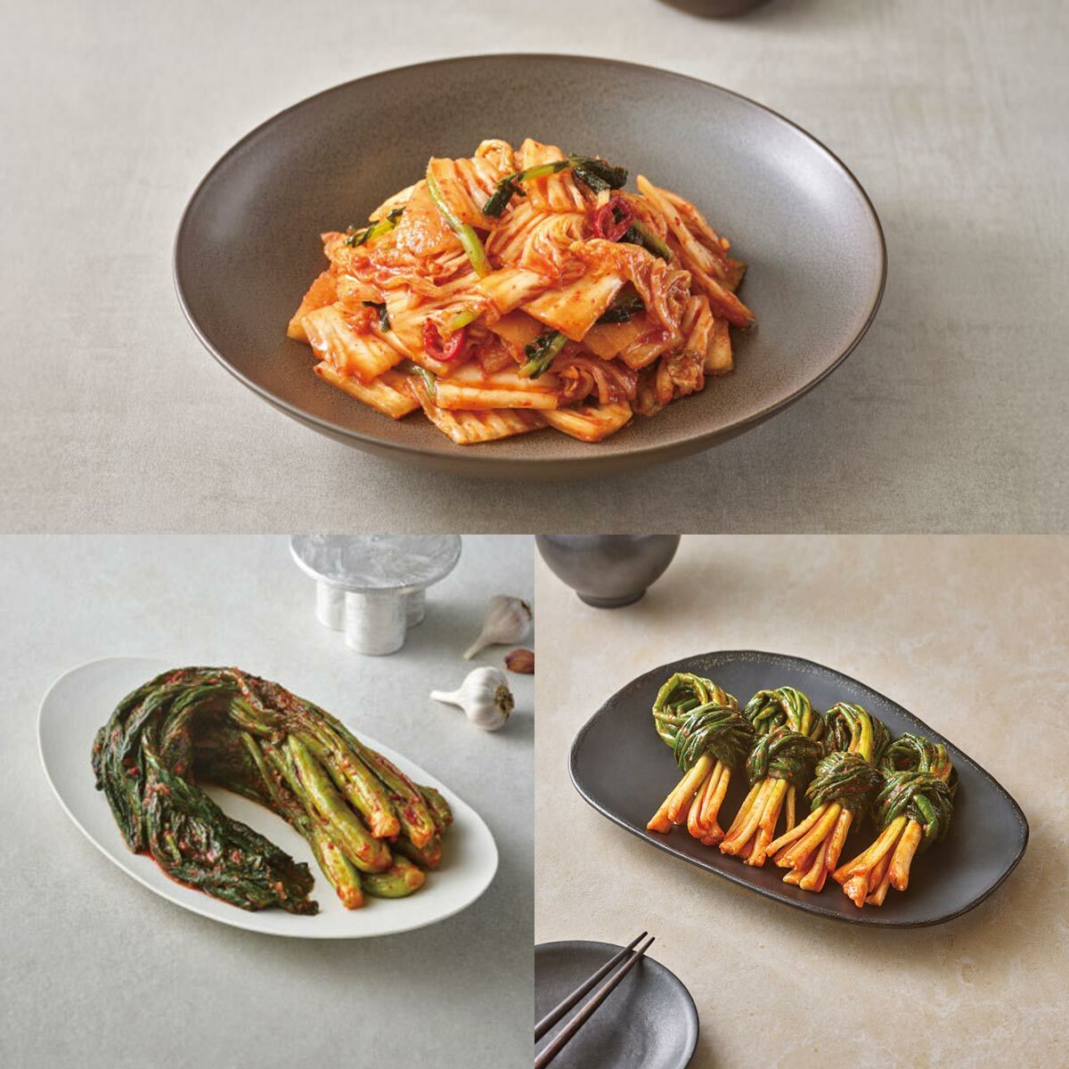 조선호텔 포기김치 5kg + 갓김치 1kg + 파김치 500g - 상세 이미지 2
