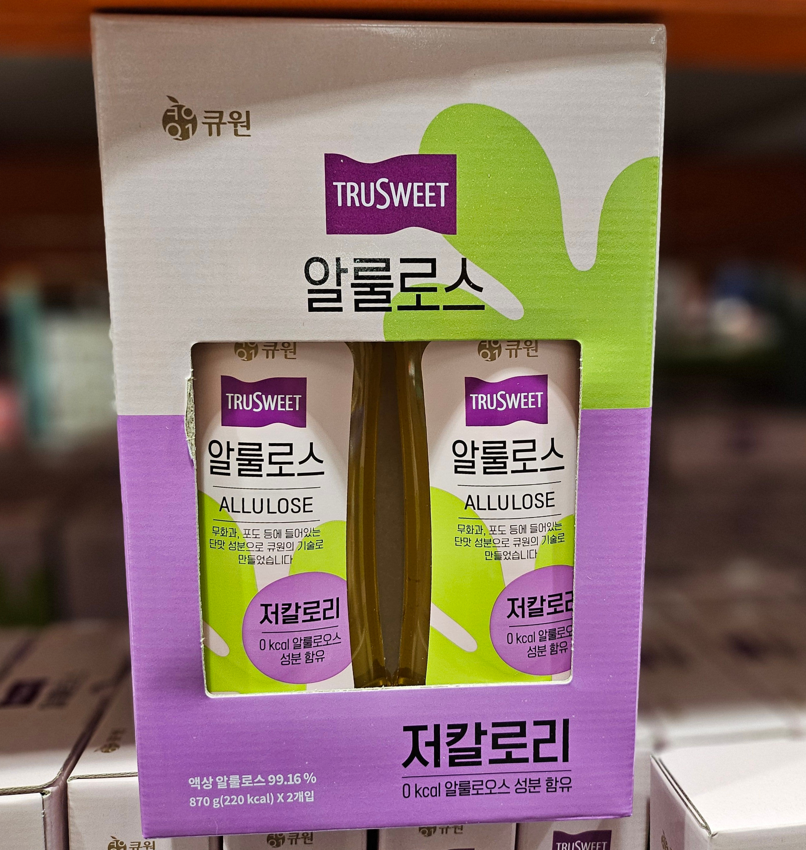 큐원 알룰로스 코스트코 대체액상 설탕대신 스테비아 870g x 2개