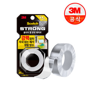3M 실리콘테이프 스카치 초강력 클리어겔 아크릴 양면테이프 30mmx1.... 실사용 후기 | 효과 있을까? - 상품 이미지 1