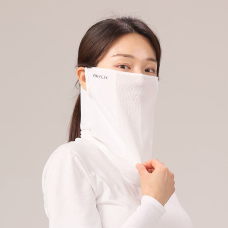 뷰릭스 자외선 차단마스크 쿨링 냉감 골프 등산 러닝 마스크 2장 3COLOR