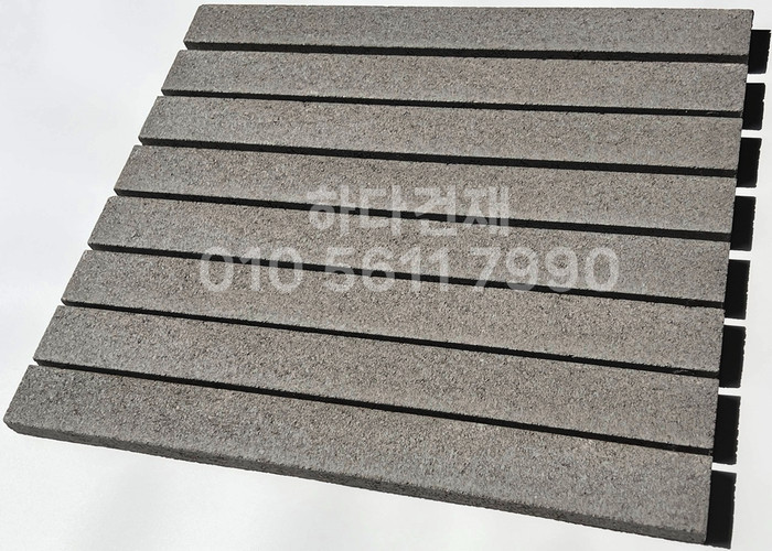 국산 모노타일 롱와이드 퓨어그레이 500x50x20T 1박스14장 / 하다건재 국내생산 롱브릭타일