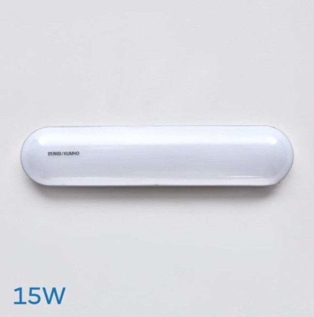 번개표 LED 욕실등 15W 주광색(하얀빛) (7362) - 상세 이미지 2
