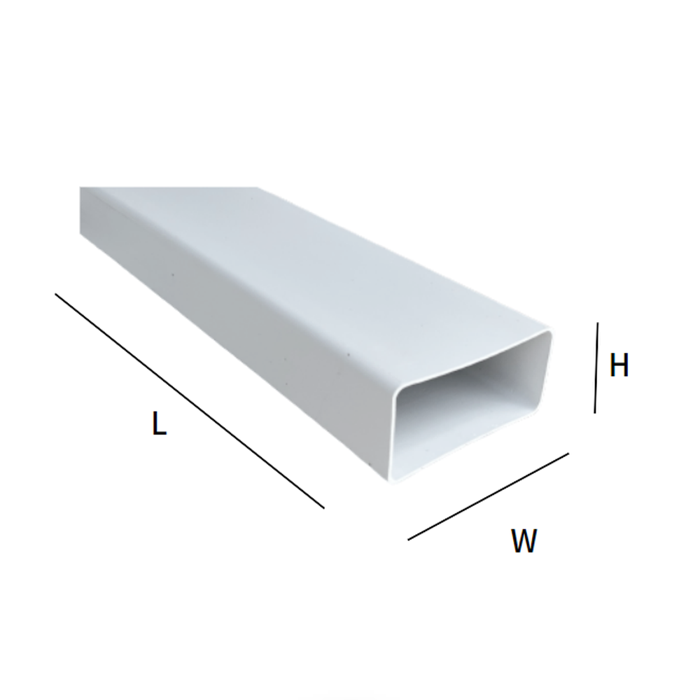 플랫덕트 사각덕트 직관 낱개배관용품 100 200 300 환기 자재 실사용 후기 | 효과 있을까? - 대표 이미지