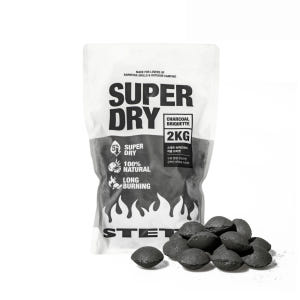 스테츠 슈퍼 드라이 차콜 브리켓 바베큐숯 캠핑 코코넛숯 2kg 운동러 솔직 후기 | 실사용 리뷰 - 상품 이미지 1