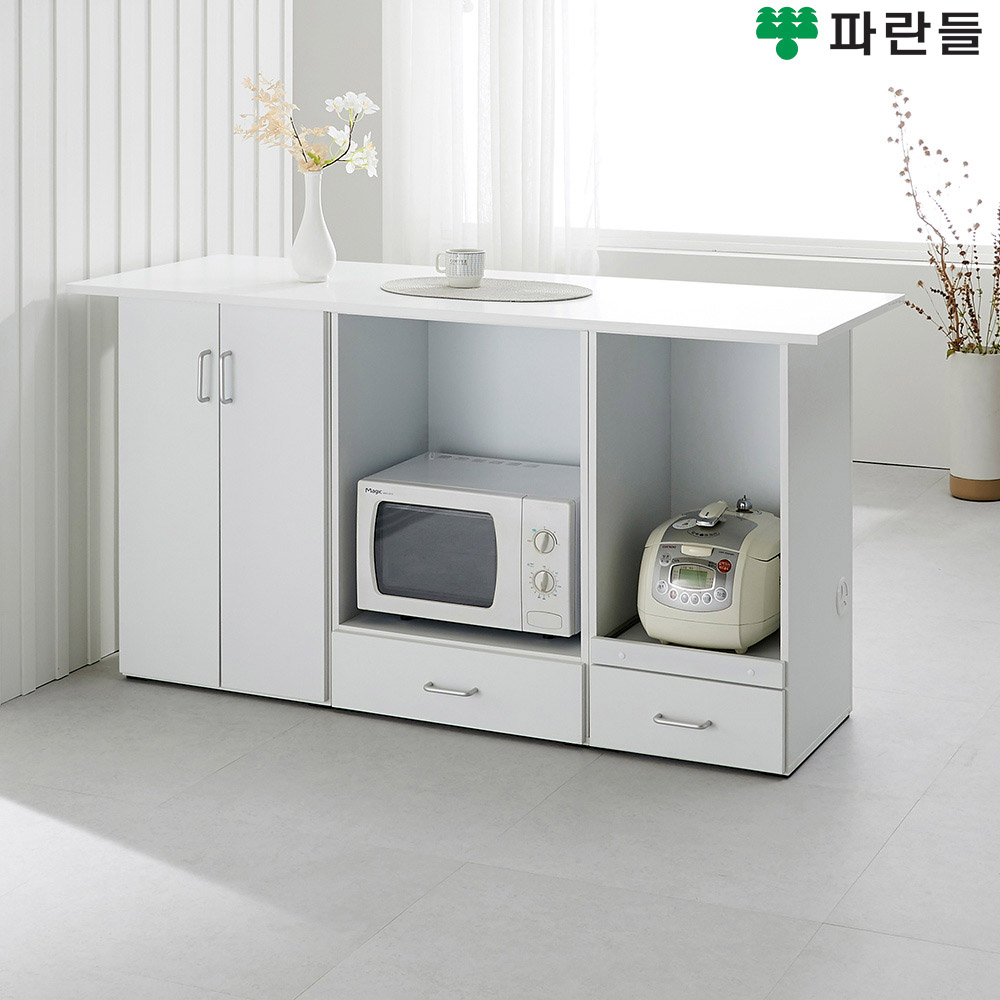 파란들가구 반하나 결합형1600 아일랜드식탁 아일랜드홈바 - 메인 이미지