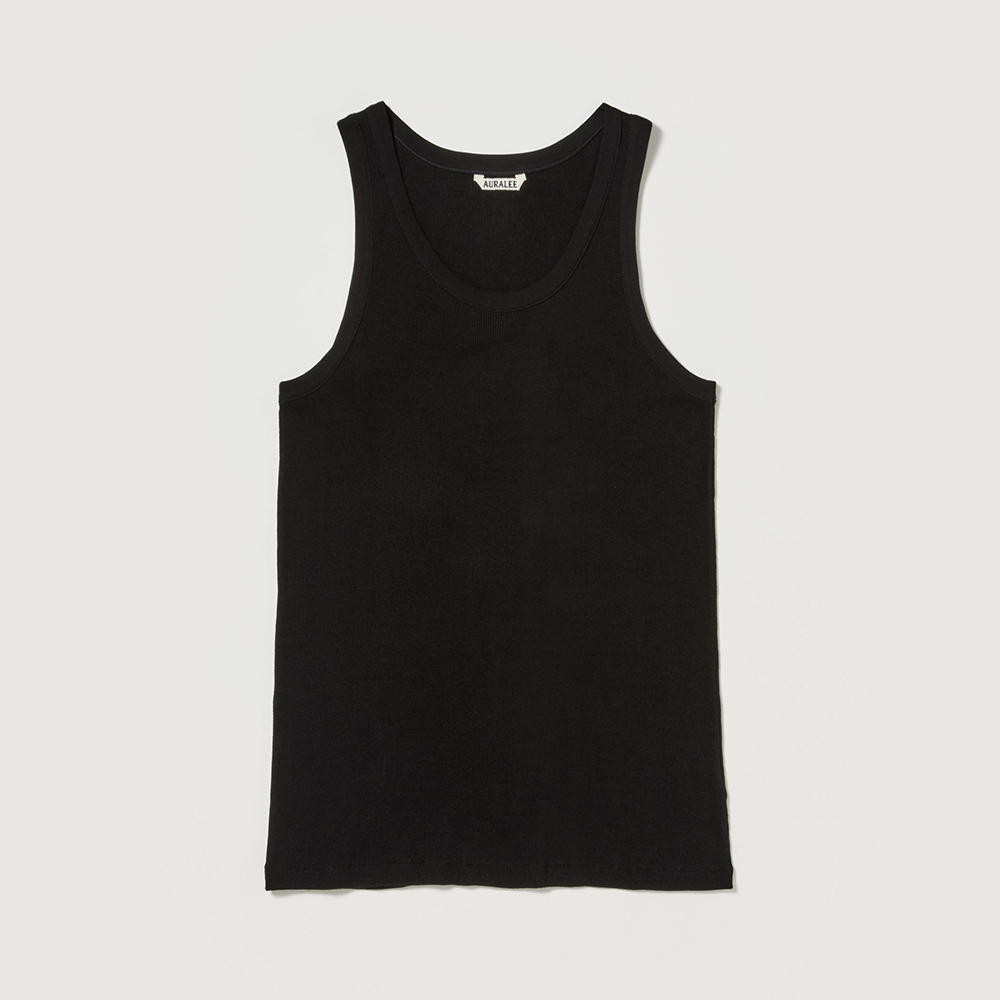 오라리 맨즈 나시 ORGANIC SOFT RIB TANK TOP 25SS 골지 민소매 - 상세 이미지 3