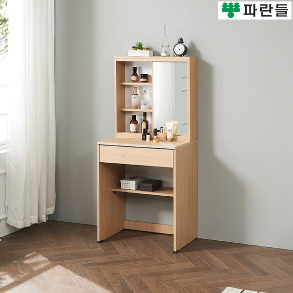 파란들가구 반하나 상판18T 600 입식화장대 수납화장대 콘솔