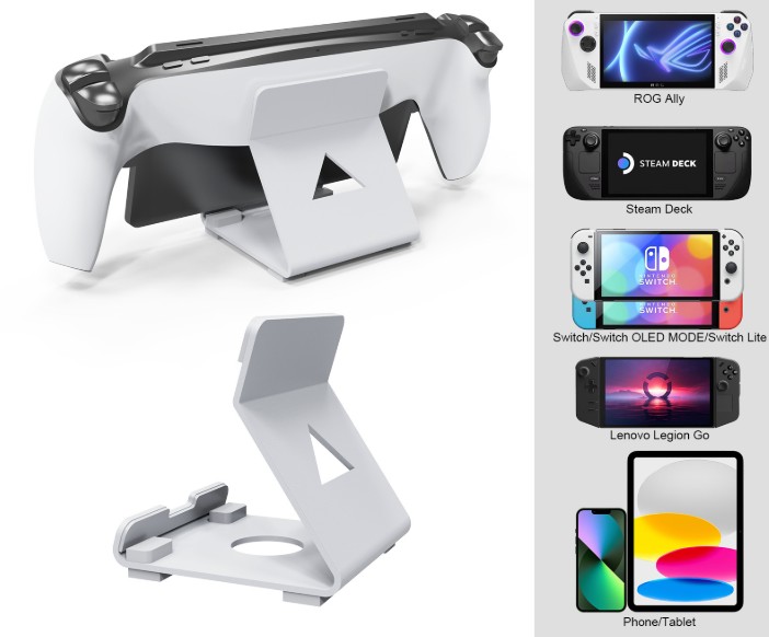 PS5 플스 포털 거치대 스팀덱 닌텐도스위치2 거치대 스탠드 도거