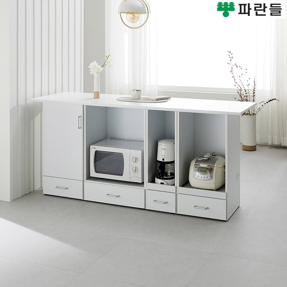 파란들가구 반하나 결합형1800 아일랜드식탁 아일랜드홈바 - 메인 이미지