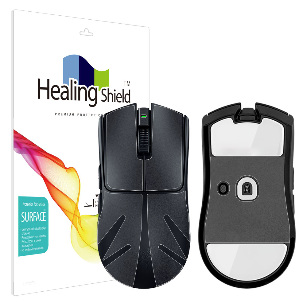 레이저 바이퍼 V3 프로 무선 마우스 무광 외부보호필름 세트