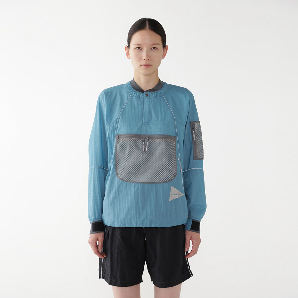 앤드원더 재킷 breath rip pullover jacket 25SS 남녀공용 5745121011 - 상세 이미지 2
