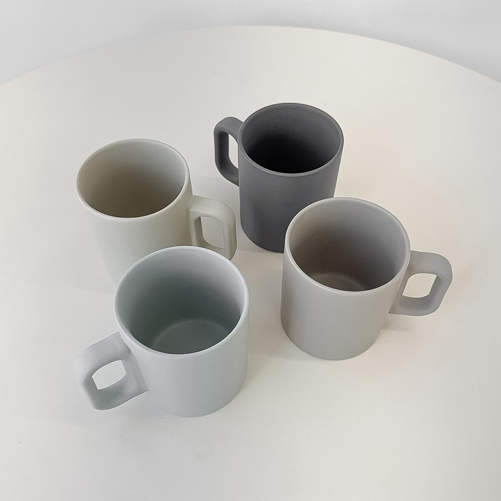로얄보덴 멜로우 무광 머그컵 350ml, 1개, 블랙+라이트민트+베이지+브라운 이미지 8