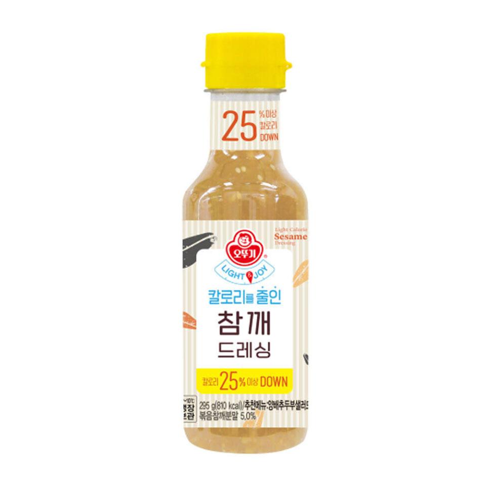 메가마트 오뚜기 칼로리를 줄인 참깨드레싱 295g - 상품 이미지