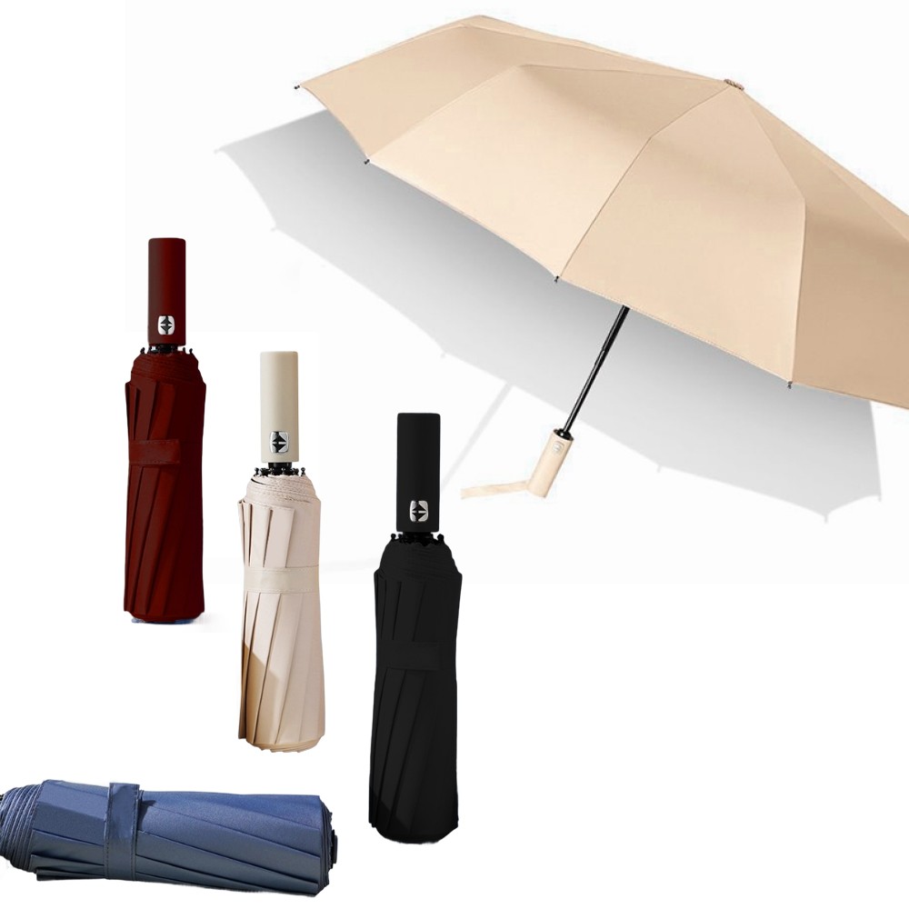 베이직 3단 자동우산 4color 원터치 우산 방수 자외선 차단 양우산 겸용