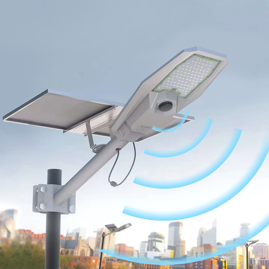 태양광가로등 태양열 주차장 가로등 헤드 LED 전구 볼라드등 잔디등 설치 PS 600W - 메인 이미지