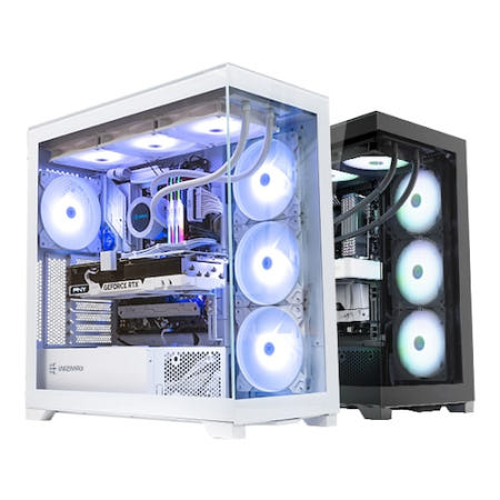 마이크로닉스 ML-420 View BTF 화이트 PC케이스