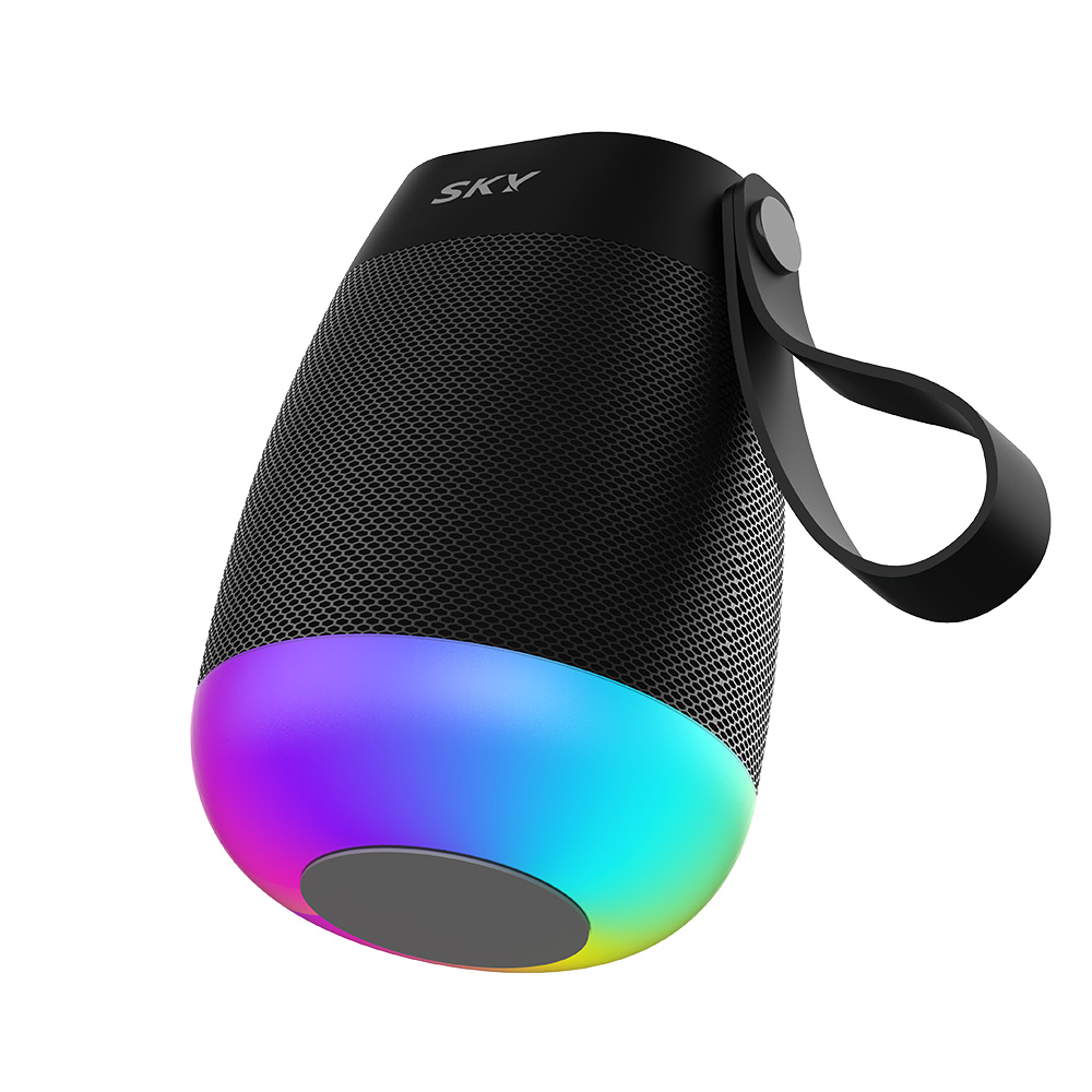 붐 네온 N1 5W 무선 블루투스 스피커 생활방수 LED 블랙 이미지 3