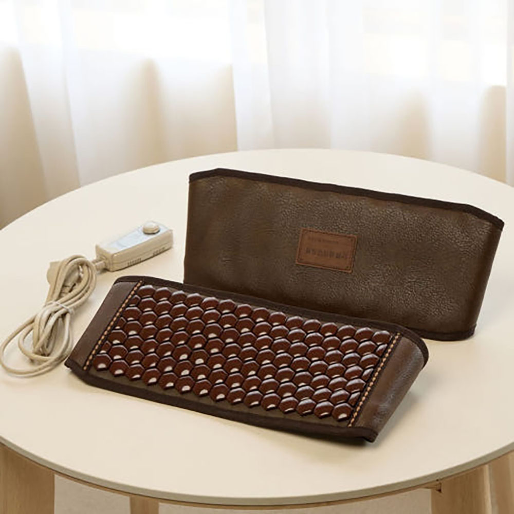 게르마늄 허리 찜질기 전기 온열 찜질팩 배 복부 등 복대 생리통 발열 벨트 원적외선 온열기