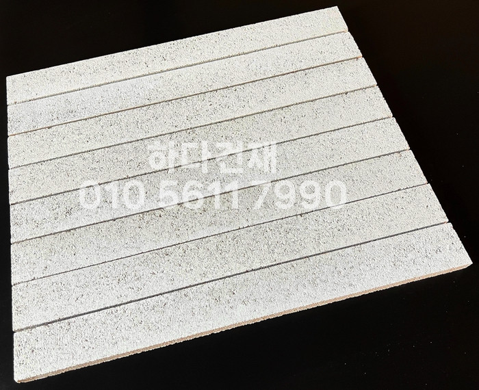 국산 모노타일 롱와이드 도브화이트 500x50x20T 1박스14장 / 하다건재 국내생산 롱브릭타일