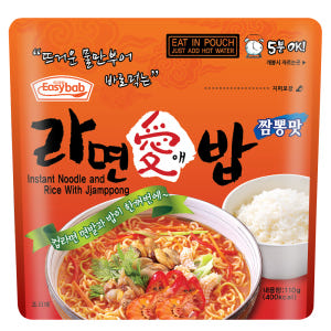 라면애밥 짬뽕맛 전투식량 비상식량 등산도시락 간편식 맛있게 먹은 솔직 후기 - 상품 이미지 1