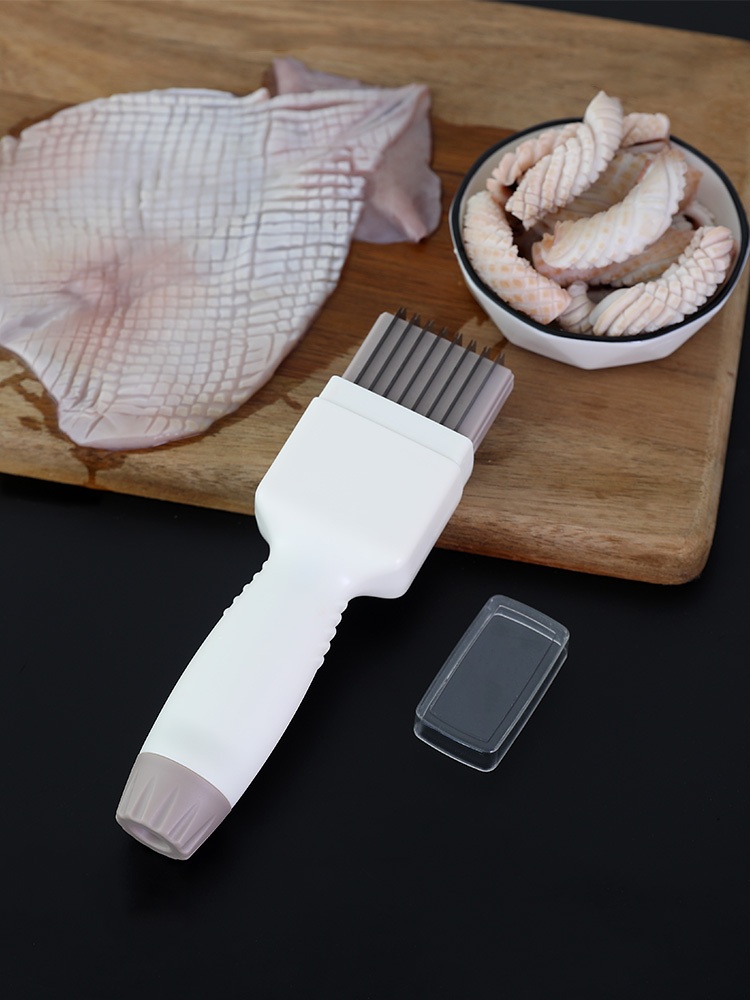 오징어 칼집기계 돼지껍데기 수산물 다용도 업소용 주방 칼집 도구 고기 횟집 벌집 - 상세 이미지 4