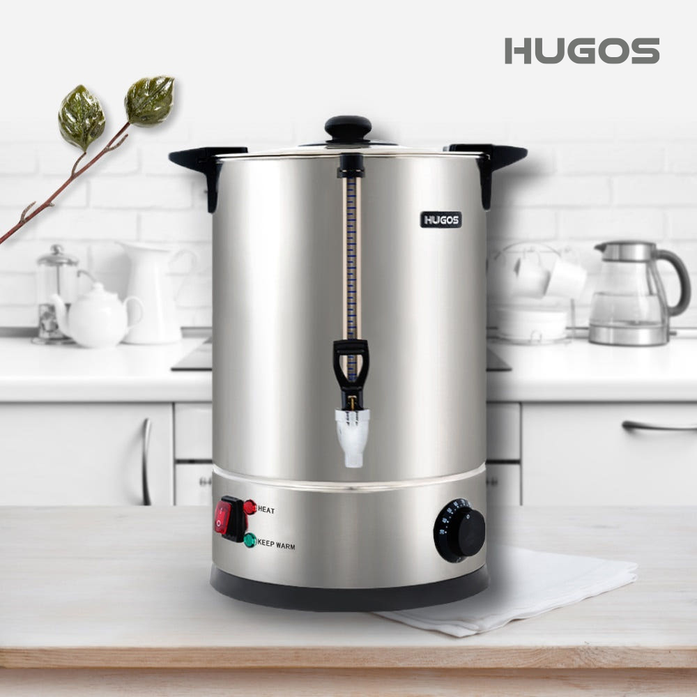 휴고스 전기물끓이기 전기물통 보온물통 온수통 업소용 매장용 15L BHW-B15