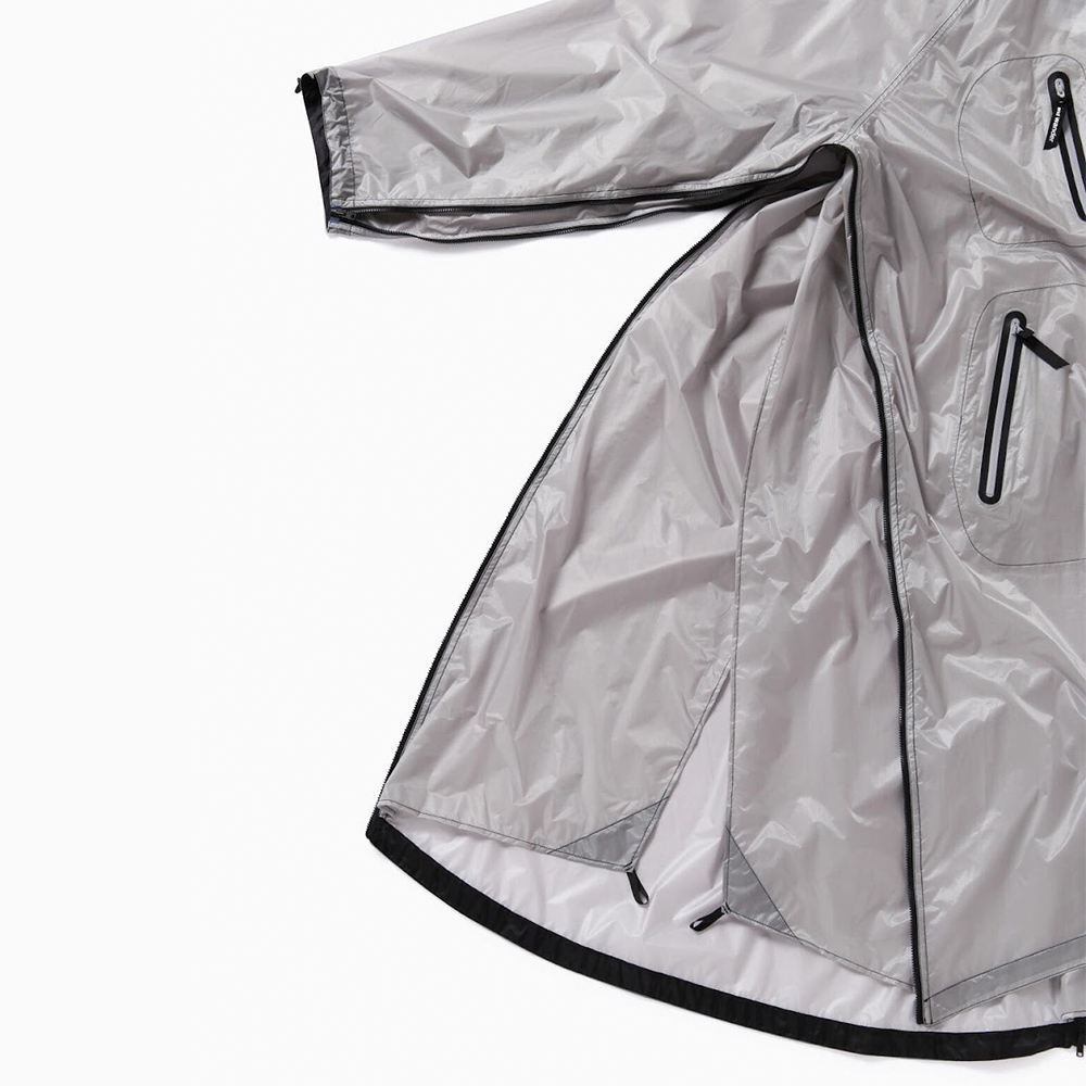 앤드원더 레인 자켓 fly rain long coat 25SS 후드 우비 5745111003 - 상세 이미지 4