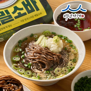 전주 메르밀진미집 2인분 61년 전통 냉모밀 메밀소바, 1026g, 1개 맛있게 먹은 솔직 후기 - 상품 이미지 1