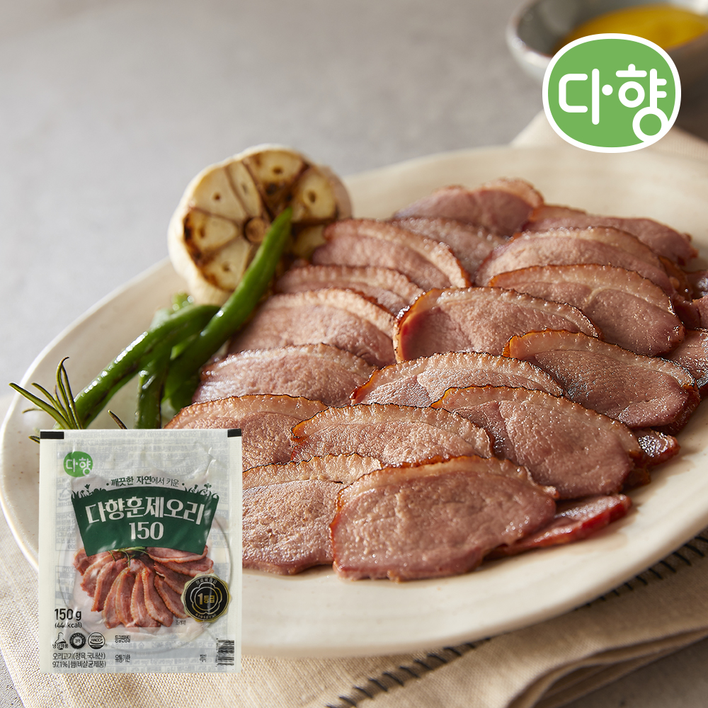 다향 훈제오리 오리고기 슬라이스 150g