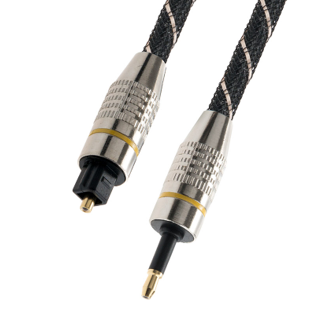 각to원단자 디지털 오디오광케이블 옵티컬케이블 사운드바 앰프연결 1m