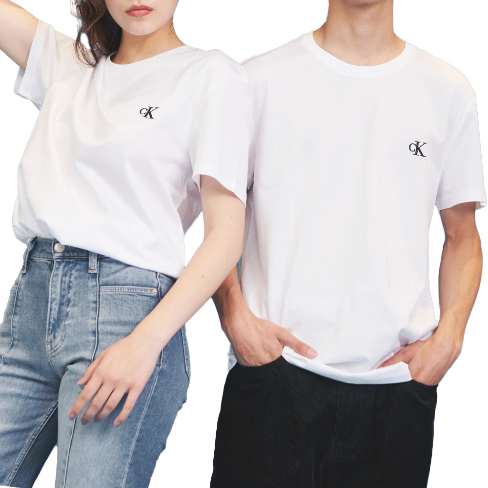 캘빈클라인 CK 스몰로고 반팔 티셔츠
