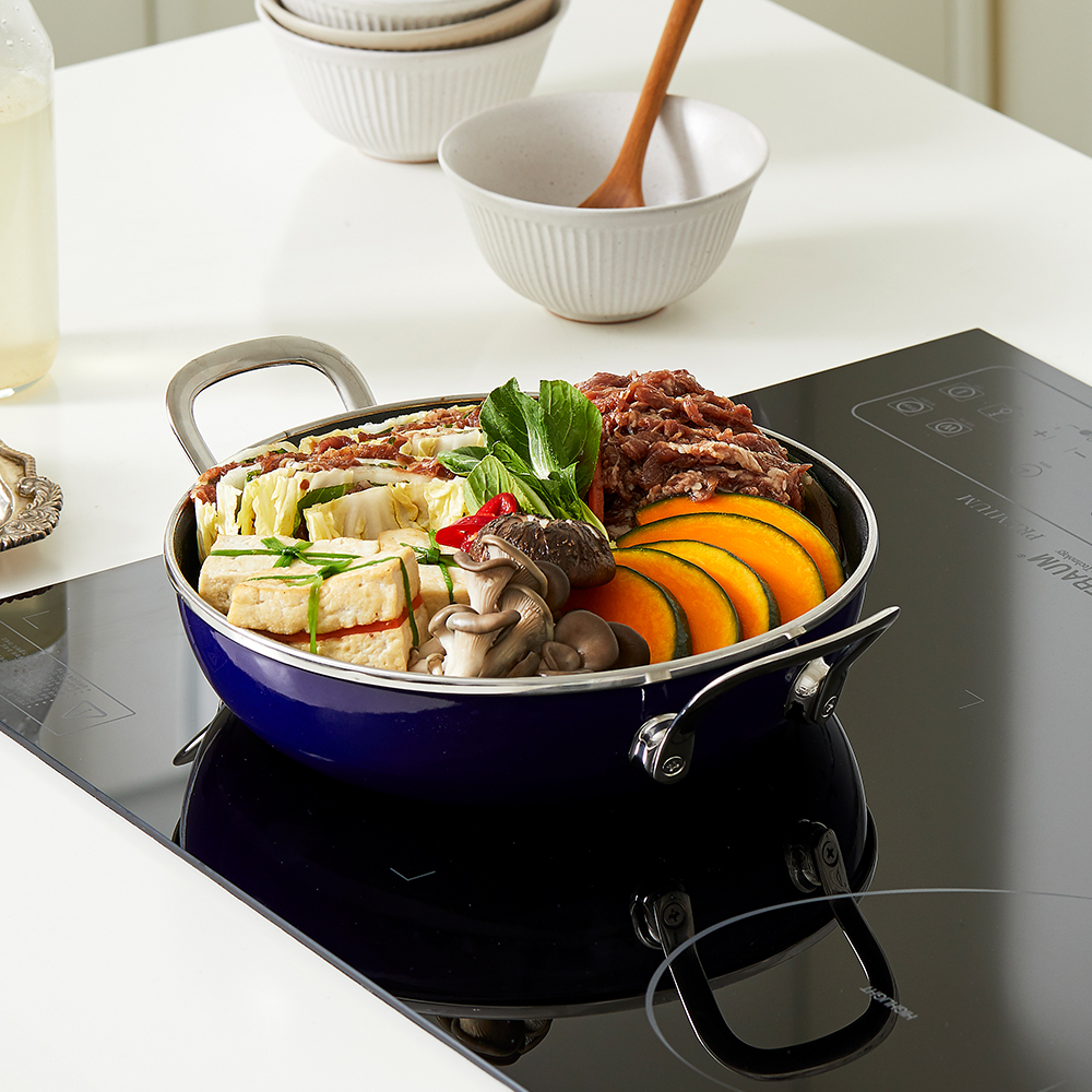 독일 콕스타 비엔나블루 인덕션 전골냄비 20CM 인덕션용 샤브샤브 오뎅 냄비