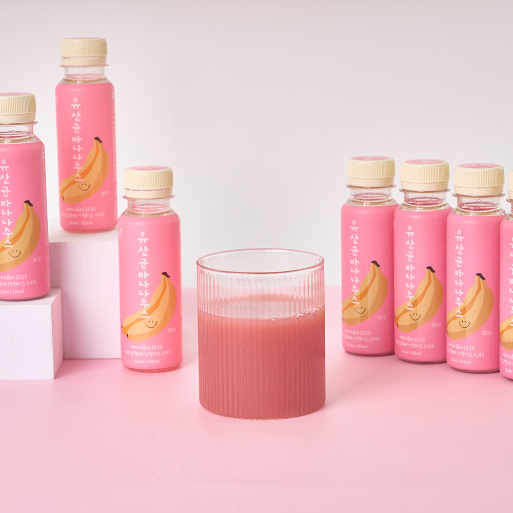 (생즙연구소)마시는 어린이 유산균 바나나주스 120ml x 14병 사과 양배추 푸룬 홍화씨 이미지 8