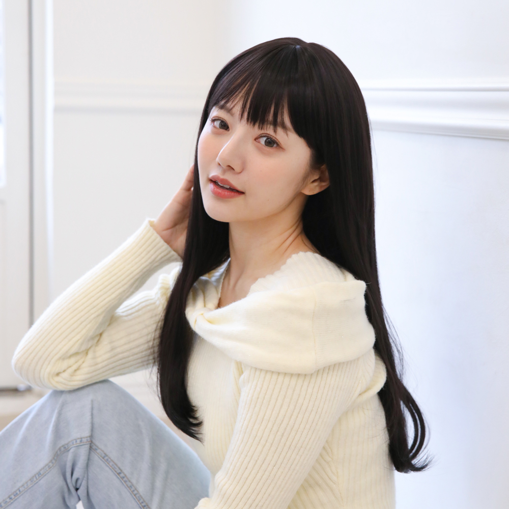 긴머리 통가발 롱 씨컬 웨이브 가발 - 상세 이미지 2