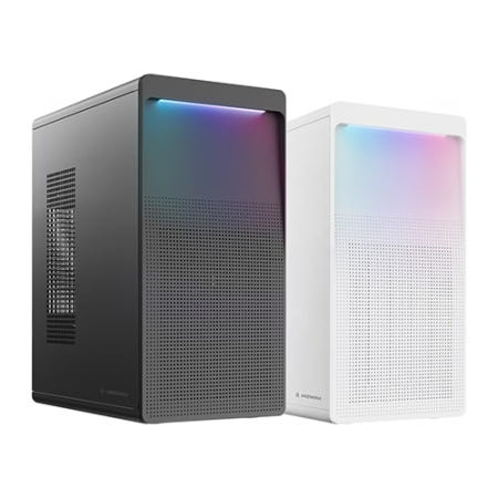 마이크로닉스 WIZMAX 오로라 블랙 PC케이스