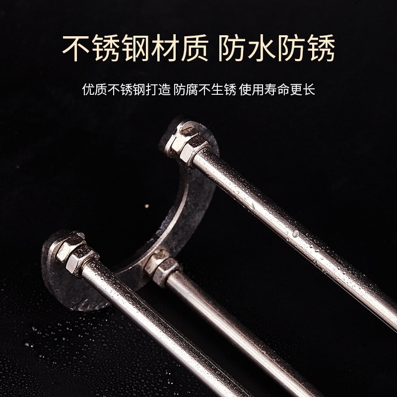 싱크대 지지대 세면대 스탠드 싱크볼 브라켓 언더카운터  제트 조정범위-13-17cm(내부구멍6개) - 상세 이미지 5