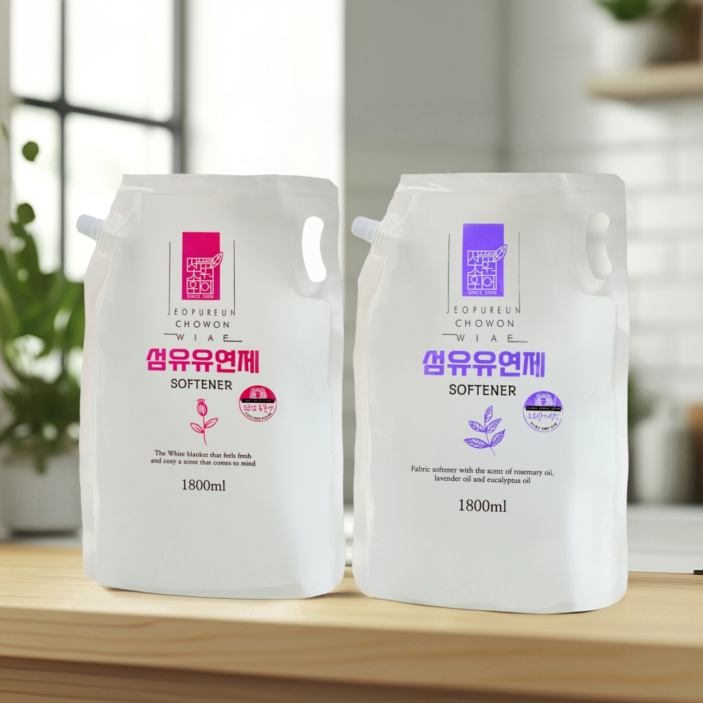저푸른초원위에 대용량 섬유유연제1800ml - 메인 이미지