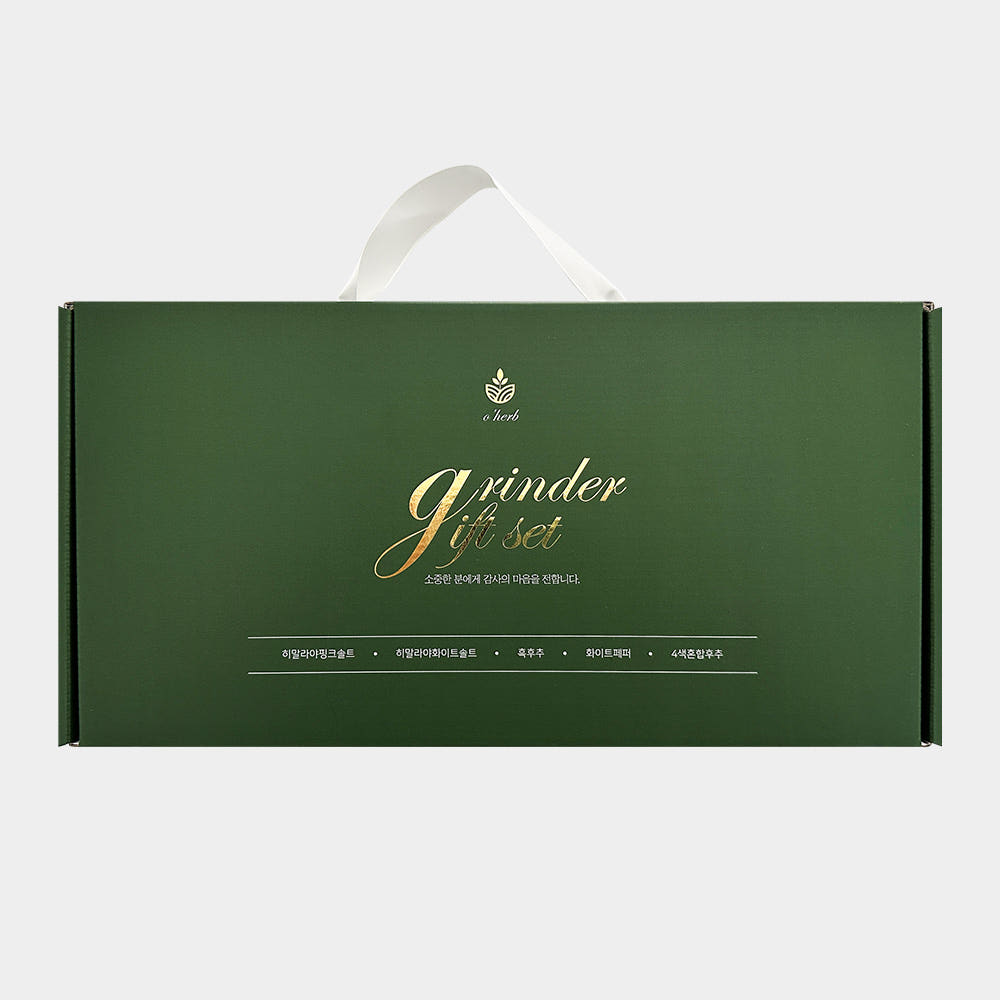 오허브 선물세트 배송 박스