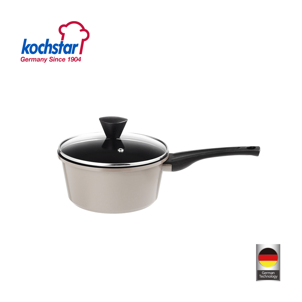 콕스타 아델라 인덕션 편수냄비 18cm 인덕션용 세라믹 라면 이유식냄비 무연마제