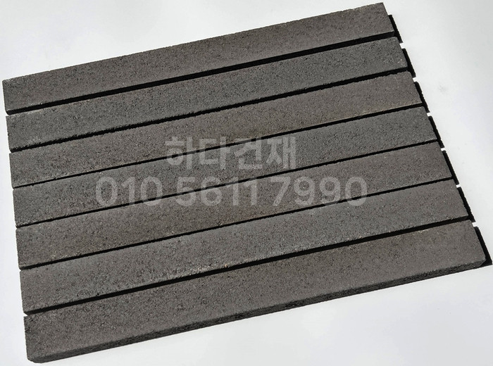 국산 모노타일 롱와이드 빈티지블랙 500x50x20T 1박스14장 / 하다건재 국내생산 롱브릭타일