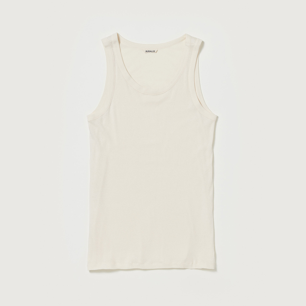 오라리 맨즈 나시 ORGANIC SOFT RIB TANK TOP 25SS 골지 민소매 - 상세 이미지 2
